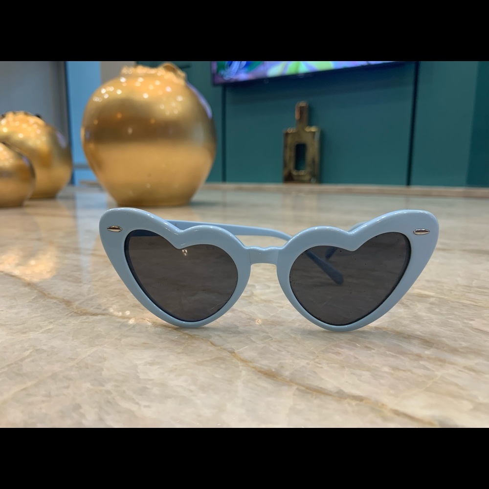 Takesh heart shaped sunglasses. UV protection.